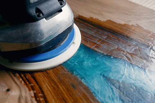 Polishing Hardwood Floors